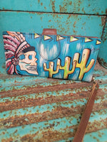 Indian Skull Wallet