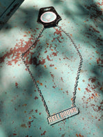 Clear Acrylic Necklace