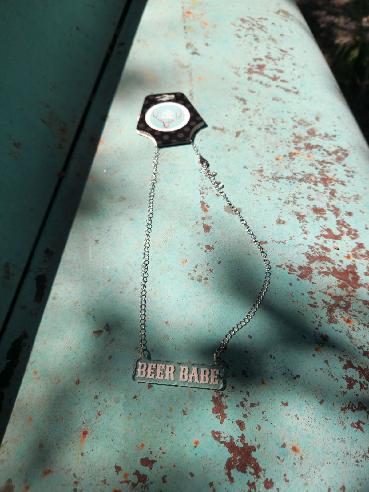 Clear Acrylic Necklace