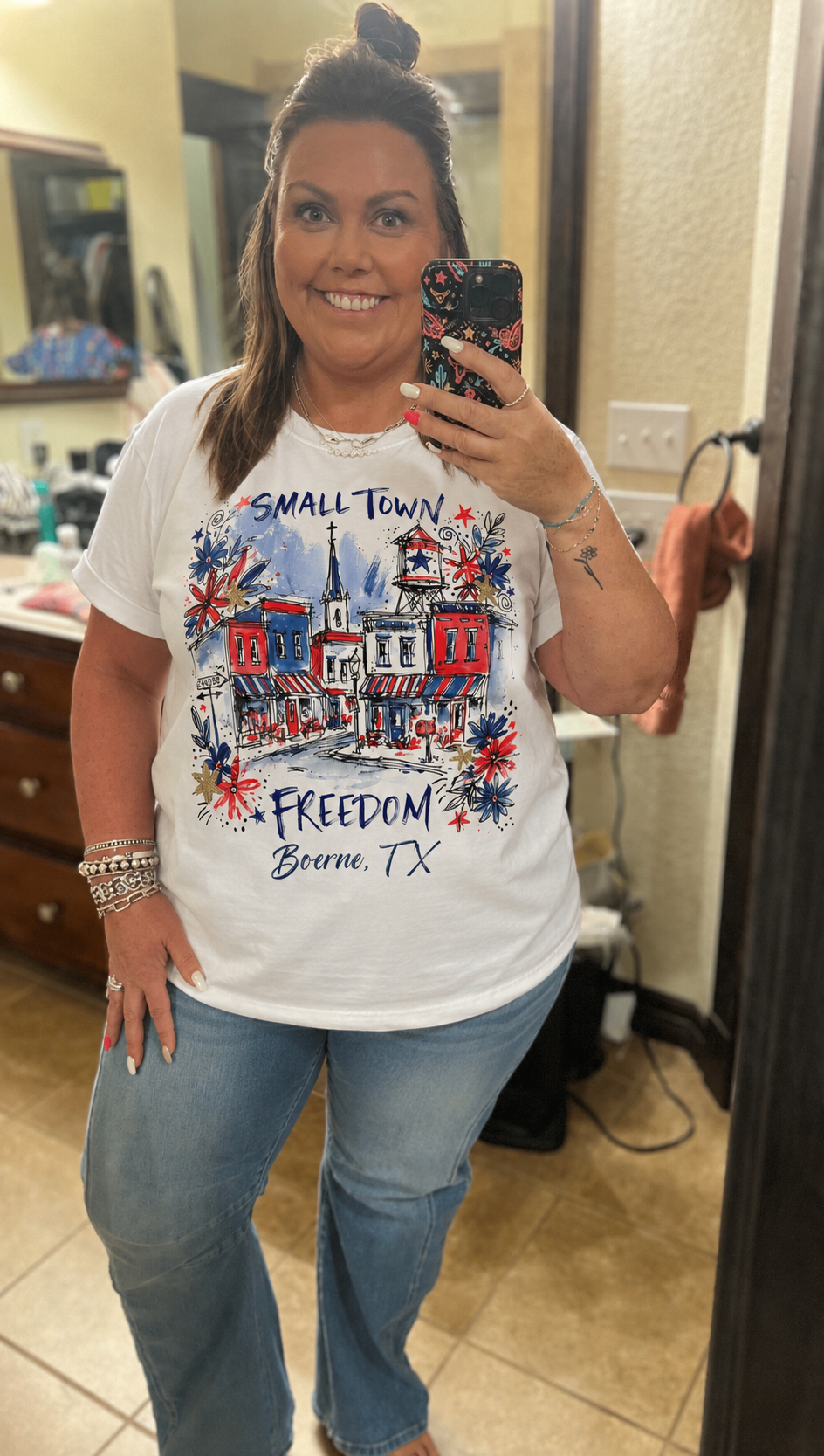 Small Town Freedom Tee