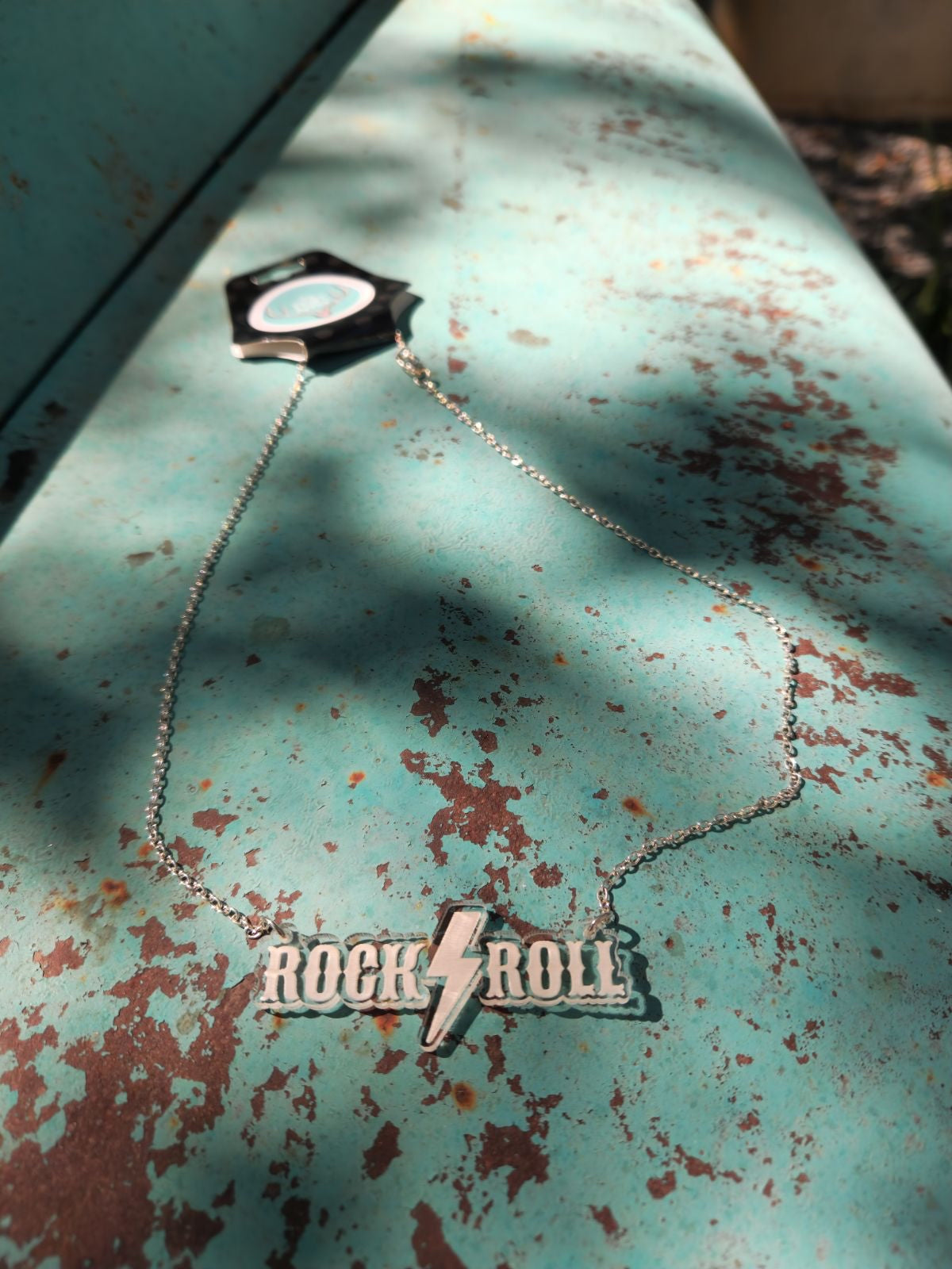 Clear Acrylic Necklace