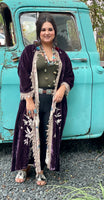 Moonlight Velvet Duster