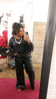 Loucasey Leather Pants