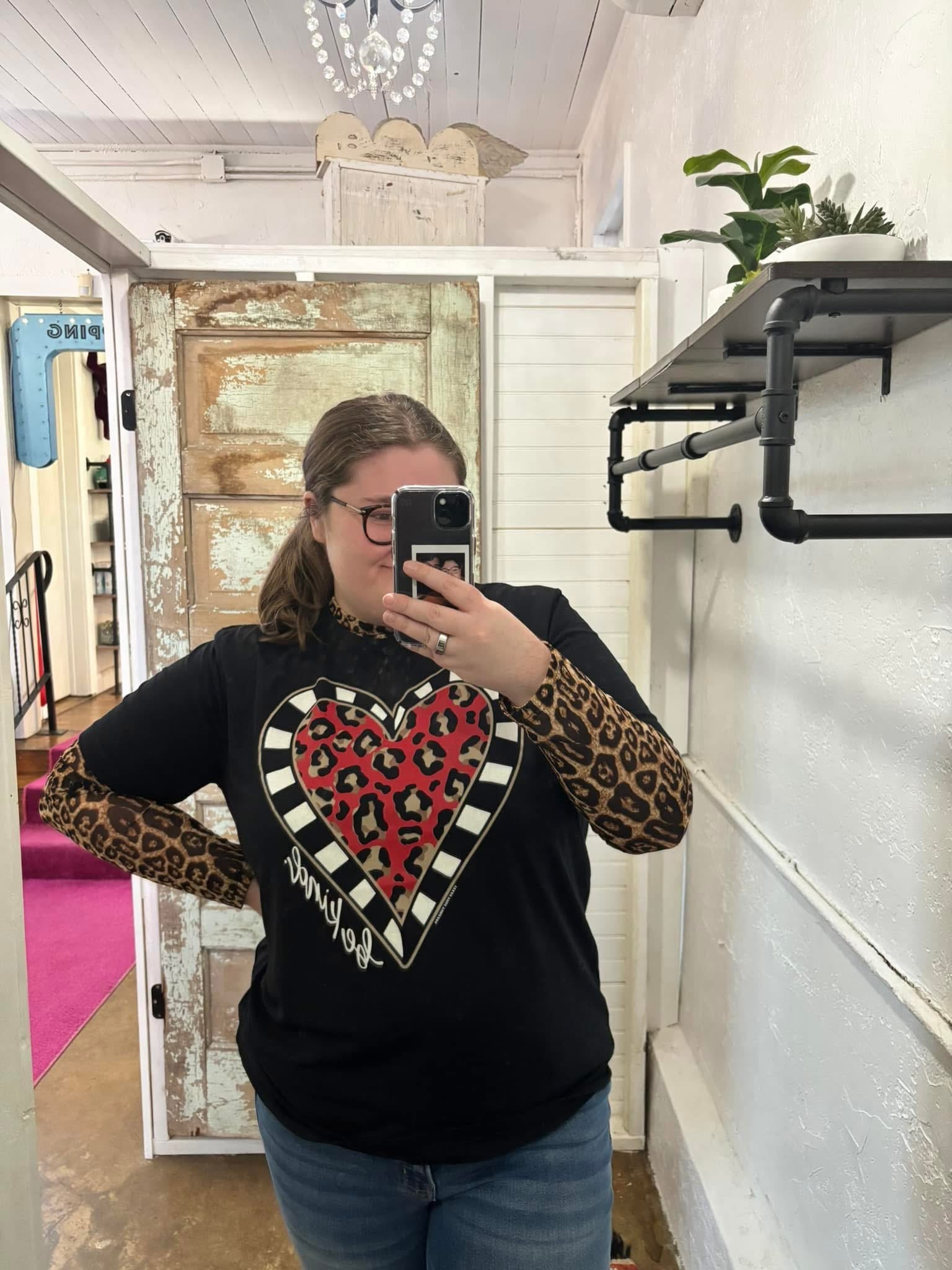 Be Kind Leopard Heart