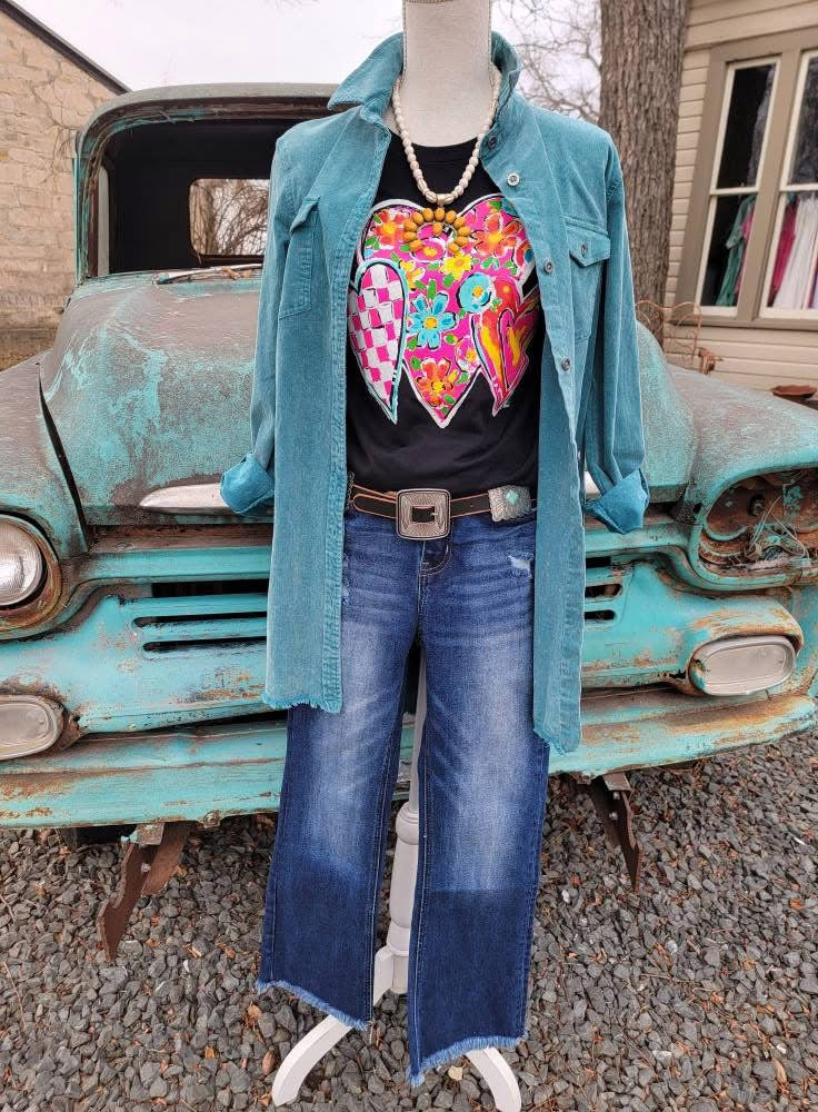 Callie Ann Trio of Hearts Tee