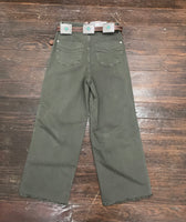 Olive Crop Pant