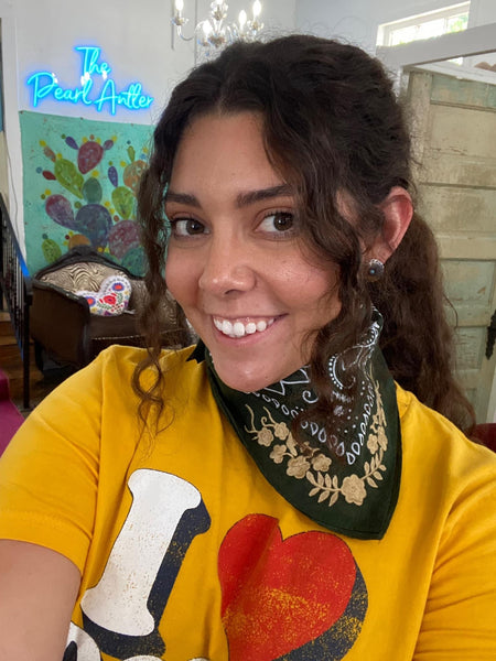 Fall Frilly Bandana