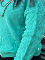 Raven knit sweater