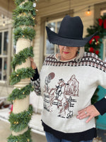Maisy Vintage Cowgirl Sweater