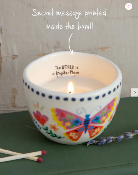 Secret Message Candles