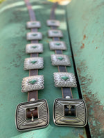 Collins Leather Concho Belt