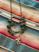 Petal Cross Necklace