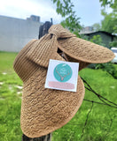 Straw Beach Visor