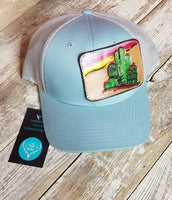 Tooled Patch Hat