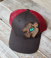 Tooled Patch Hat