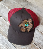 Tooled Patch Hat