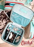 Cowhide & Navajo Blanket Jewelry Box