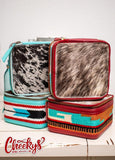 Cowhide & Navajo Blanket Jewelry Box