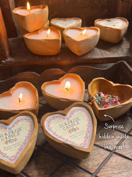 Surprise Candle Heart