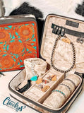 Cowhide & Navajo Blanket Jewelry Box