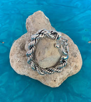 Sterling Silver Twist Bracelet
