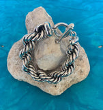 Sterling Silver Twist Bracelet