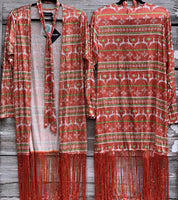 Sequin Christmas Duster