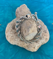 Sterling Silver Twist Bracelet